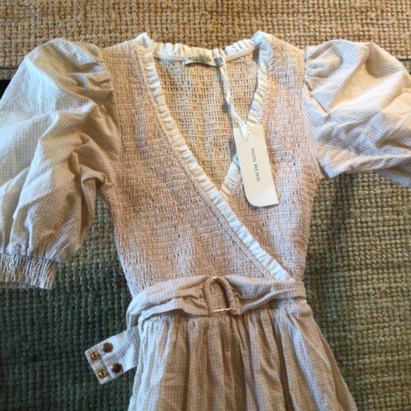 NEW! Mon Renn Boho prairie  maxi dress - Picture 5 of 10